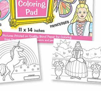 Jumbo malebog, m dyr og prinsesser