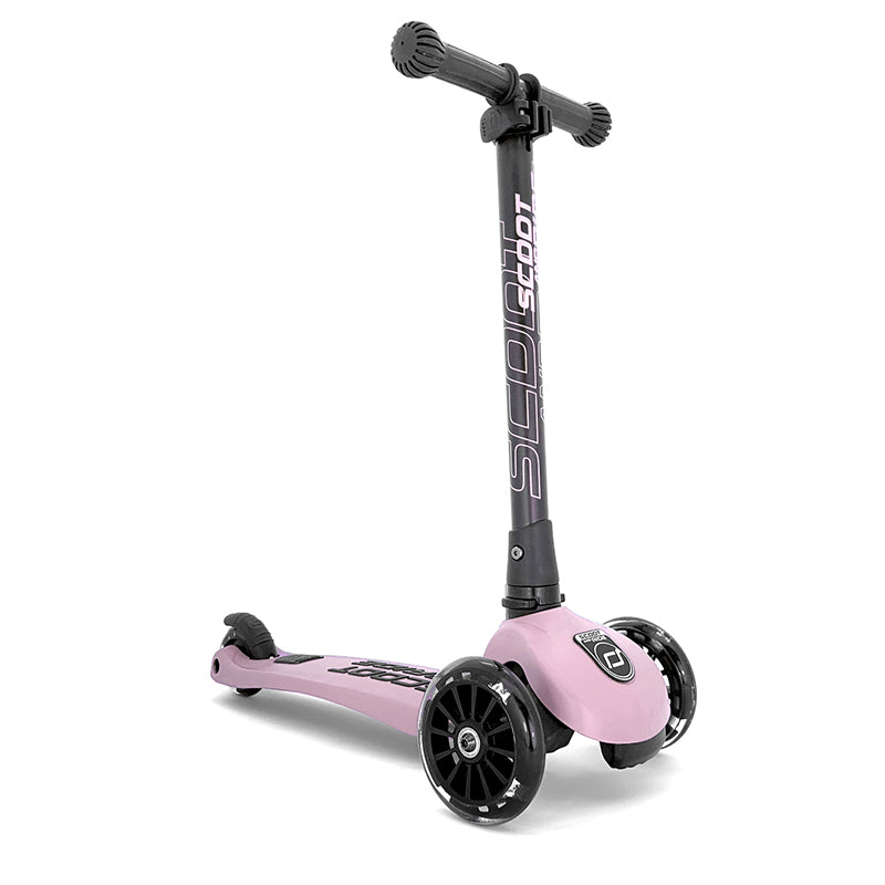 Scoot and Ride Highway Kick 3, Scooter - LED Rose