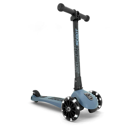 Scoot and Ride Highway Kick 3, Scooter - LED Steel