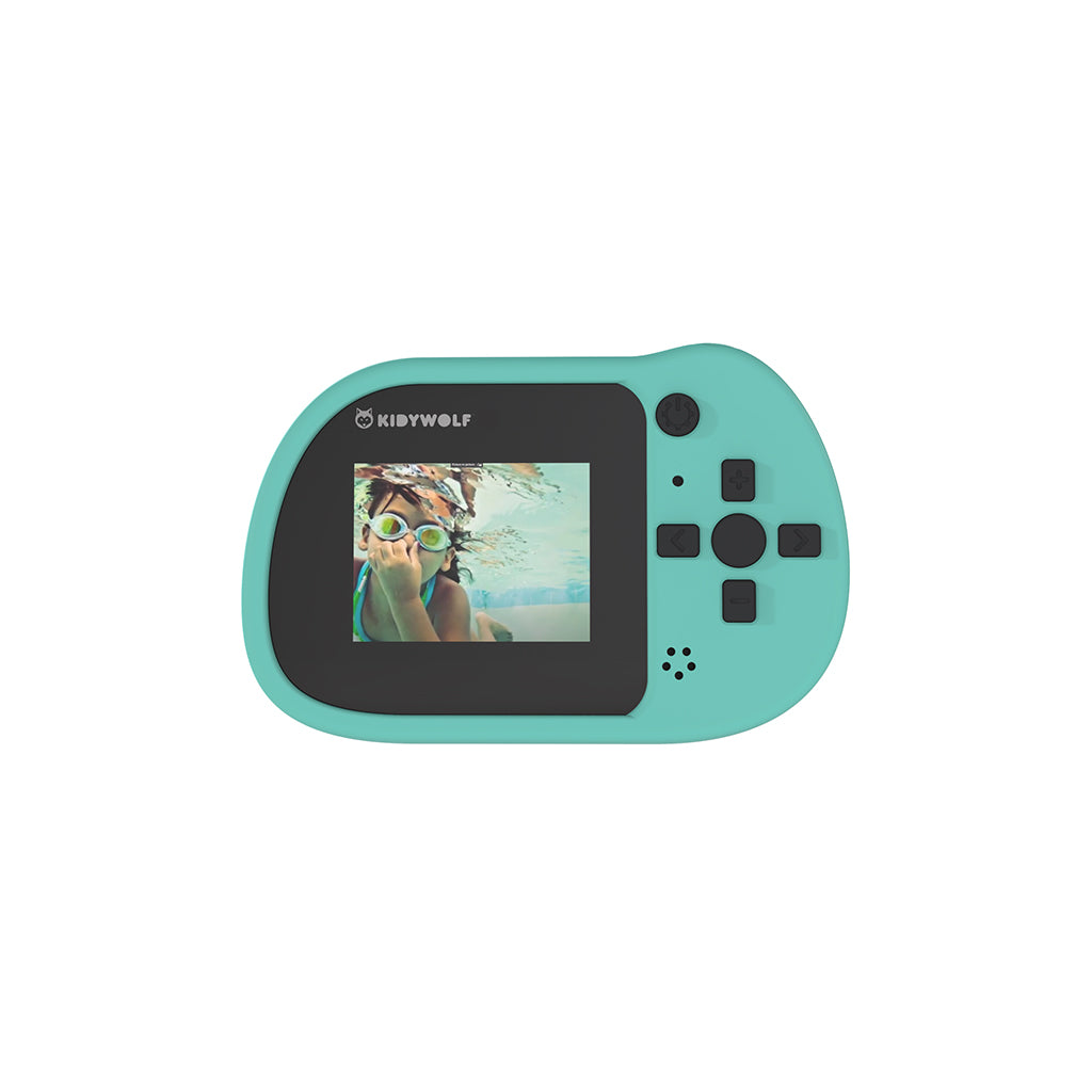 Kidycam Kids Camera, 32 GB, Waterproof – Cyan