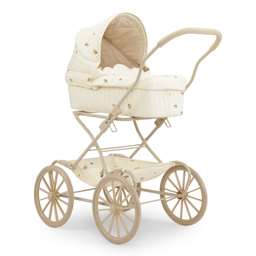 Konges Sløjd Doll Stroller, Lemon