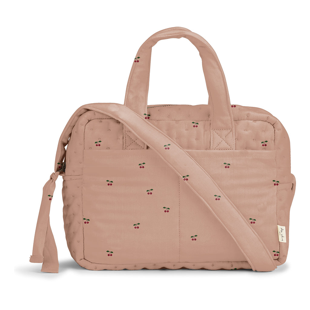 Konges Sløjd Doll Accessories, Changing Bag - Cherry Blush