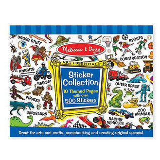 Klistermærker, 500 stk seje mærker