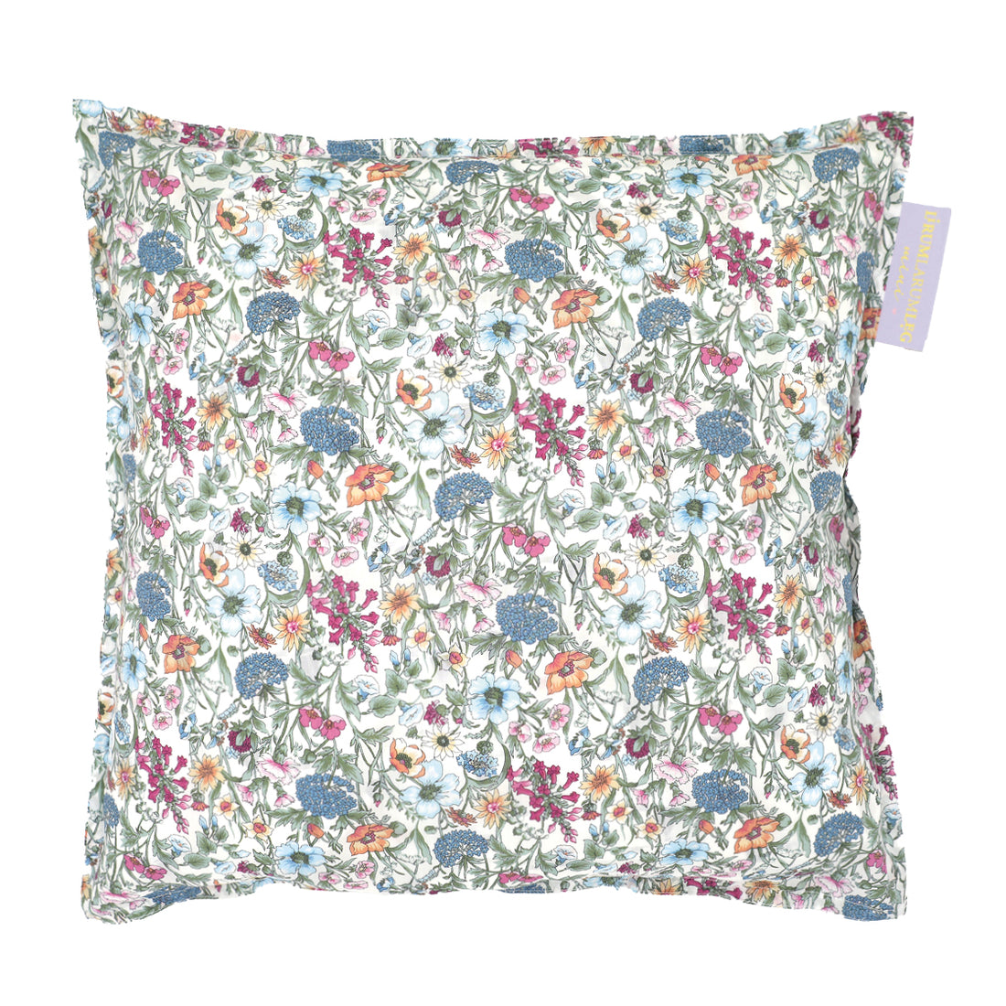 Lirum Larum Leg Mini, Liberty cushion, 40 x 40 cm – Summer