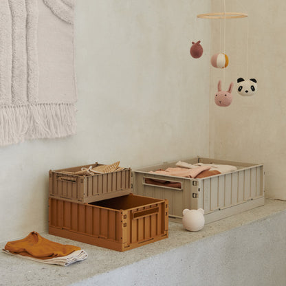 Liewood Weston Folding Crate L - Sandy