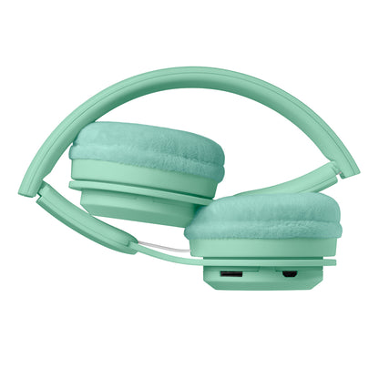 Lalarma Wireless Headphones with Maximum 85 dB, Mint Pastel