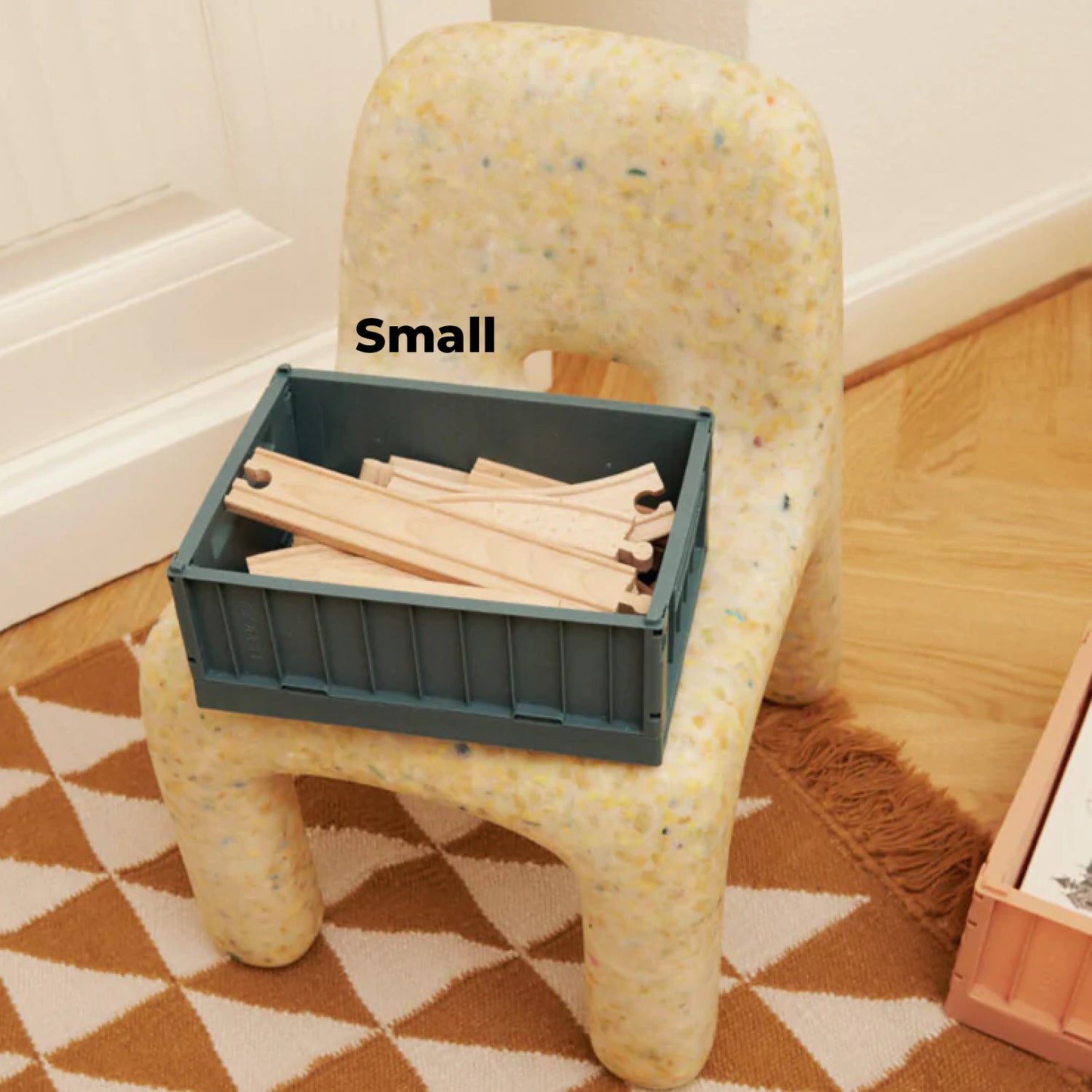 Liewood Weston Folding Crate S, 2-Pack - Sandy