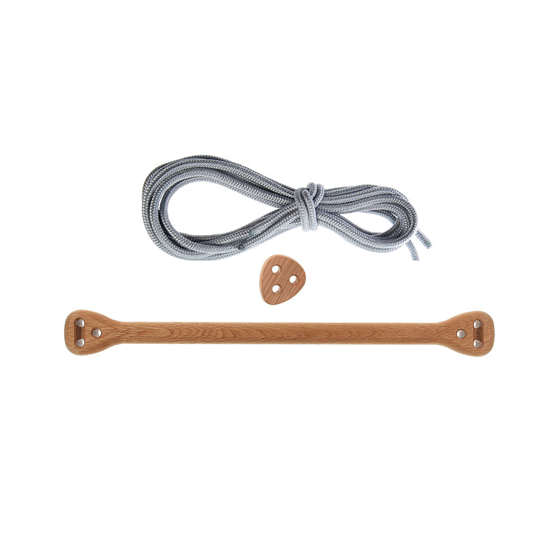 Lillagunga Trapeze, Bone, Oak - Grey