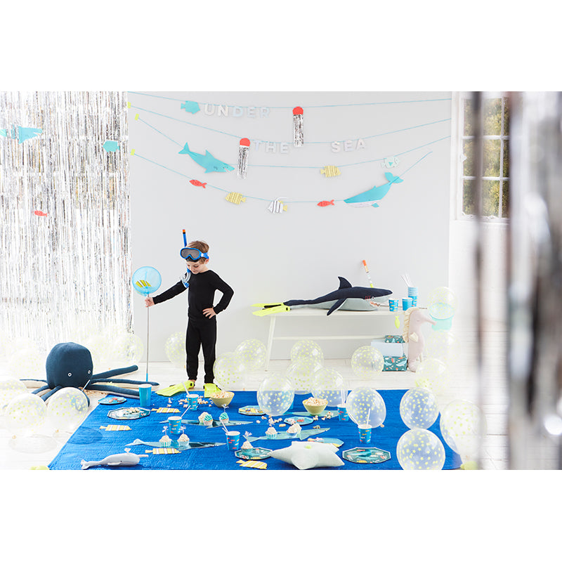 Meri Meri Balloon Set, Under the Sea, Shark - 106 cm