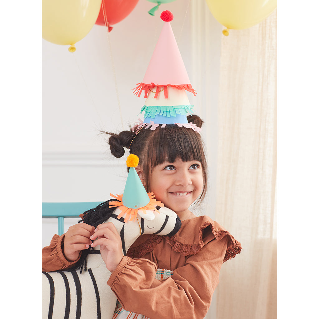 Meri Meri Party Hats, Mini Party Hats - Set of 8