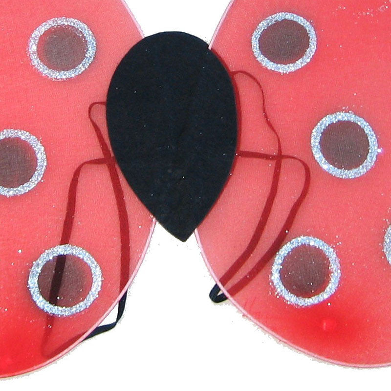 MaMaMeMo vingesæt med hårbøjle - Mariehøne