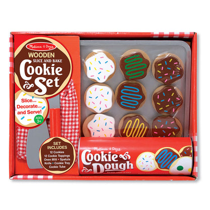 Wooden Play Cakes to Cut and Bake, Set of 12