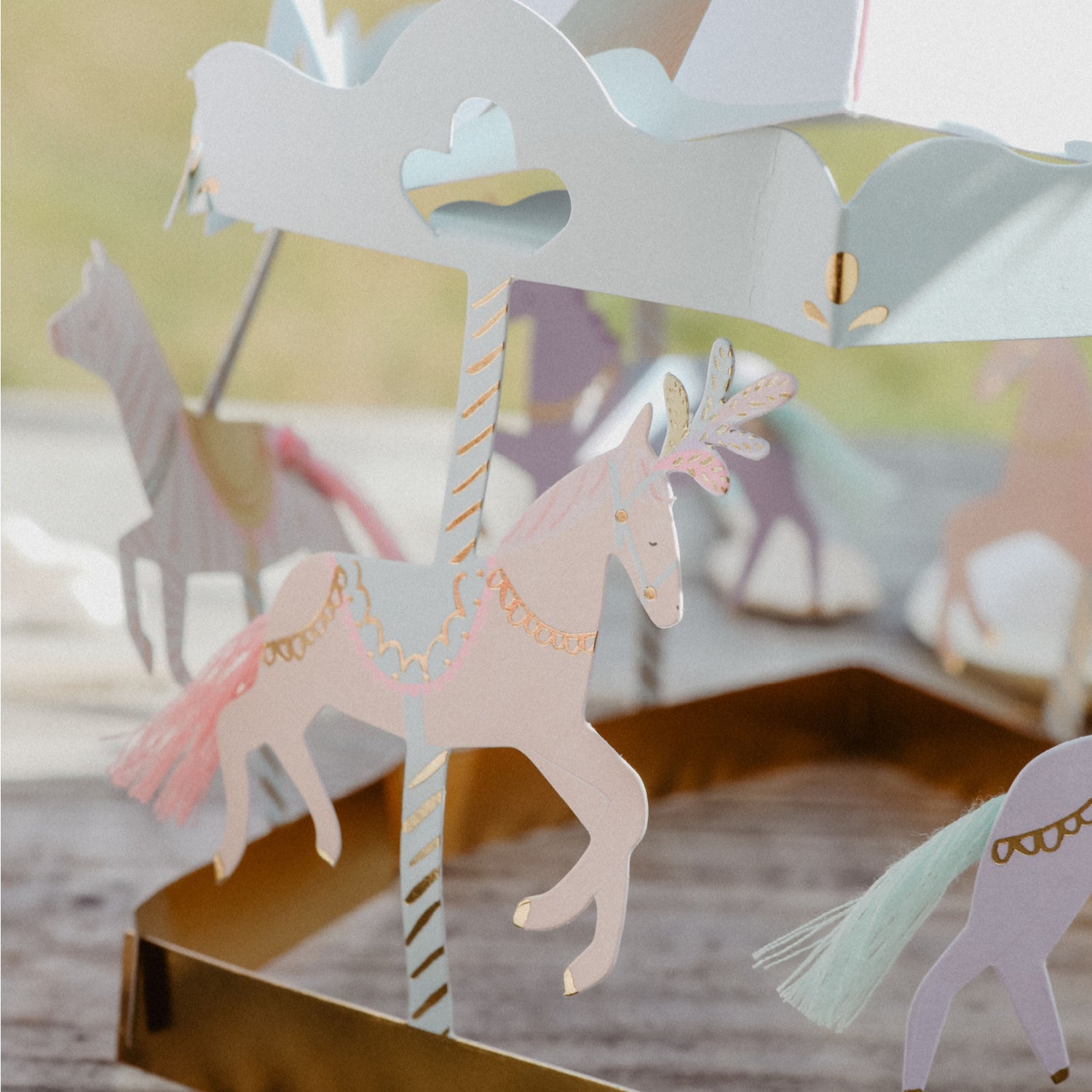 Meri Meri Card, Pop-Up Carousel