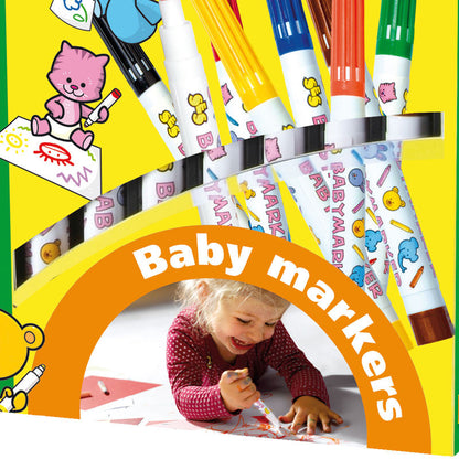 Mine første tusser, 8 stk - små babyfarver