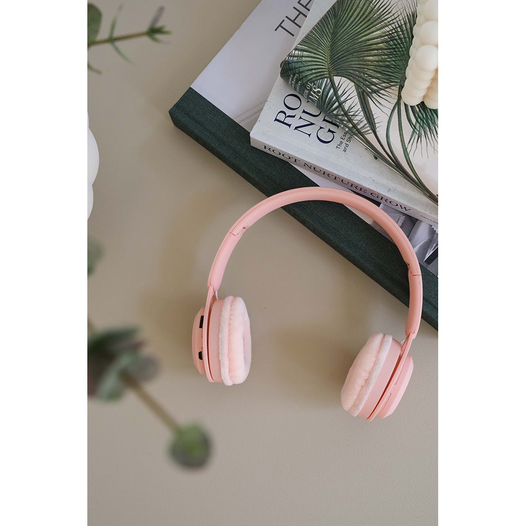 Lalarma Wireless Headphones with Maximum 85 dB, Mint Pastel