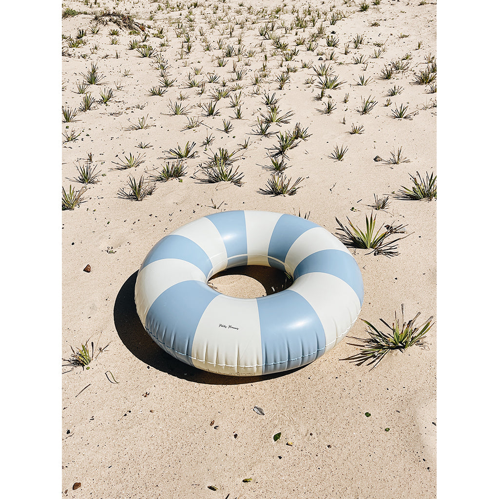 Petites Pommes, Swim Ring, Sally Nordic Blue, Ø: 90 cm – For ages 6 and up