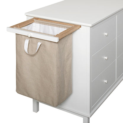 Oliver Furniture Seaside Changing Chest with 6 Drawers, WITHOUT Extension and Laundry Bag