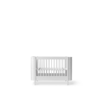 Oliver Furniture, Wood Mini+ Crib, excluding Junior Kit - White