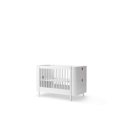 Oliver Furniture, Wood Mini+ Crib, excluding Junior Kit - White