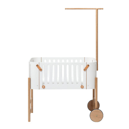 Oliver Furniture, Wood Co-sleeper, Cradle and Bench - Multifunctional Baby Bed