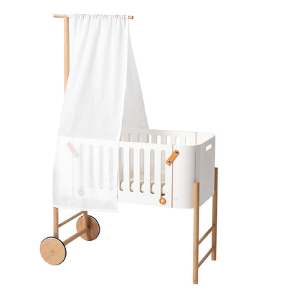 Oliver Furniture Wood Co-sleeper Bed Canopy, White
