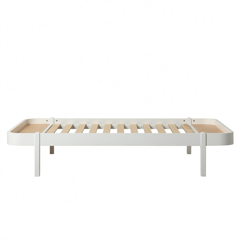 Oliver Furniture, Wood Lounger, 120 x 200 cm – White