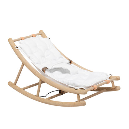 Oliver Furniture, Wood Baby &amp; Junior Bouncer - Oak/White