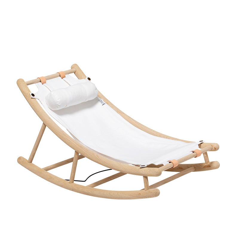 Oliver Furniture, Wood Baby &amp; Junior Bouncer - Oak/White