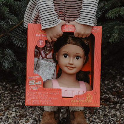 Our Generation Doll, Hairdresser Doll with Accessories - Brunette Talia