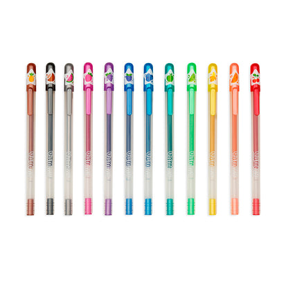 Ooly Yummy Yummy Gel Pens with Glitter and Scent - 12 Pack