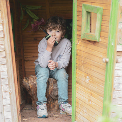 Kidywolf Walkie Talkie for Kids, Kidytalk - Cyan/Nude