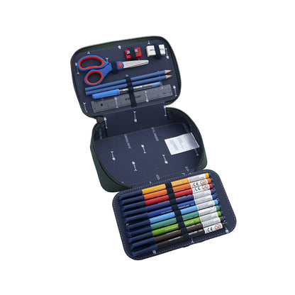 Jeune Premier Pencil Case with Contents, FC Jeune Premier