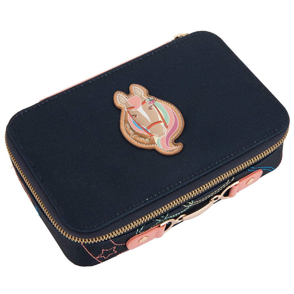 Jeune Premier Pencil Case with Contents, Cavalier Couture