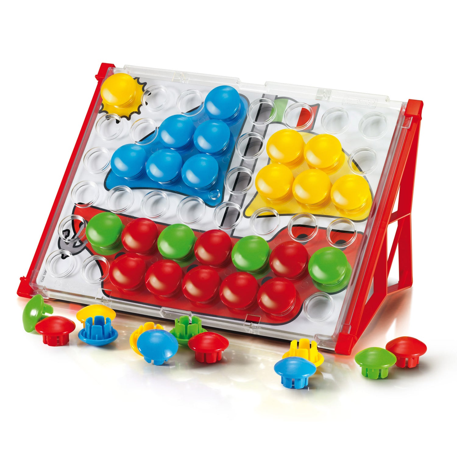 Quercetti Fanta Color sømbræt, Junior - Basis