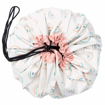 Play&amp;Go 2-in-1 Play Mat, Rainbow