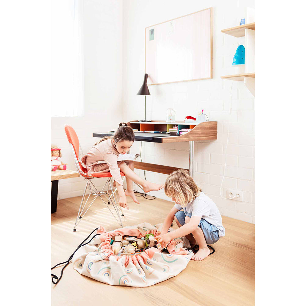 Play&amp;Go 2-in-1 Play Mat, Rainbow