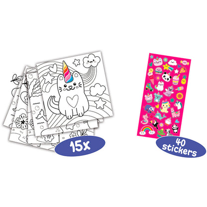 SES Creative, Coloring Book with Unicorns