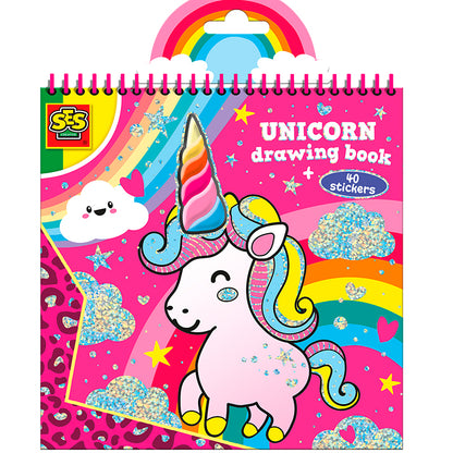 SES Creative, Coloring Book with Unicorns