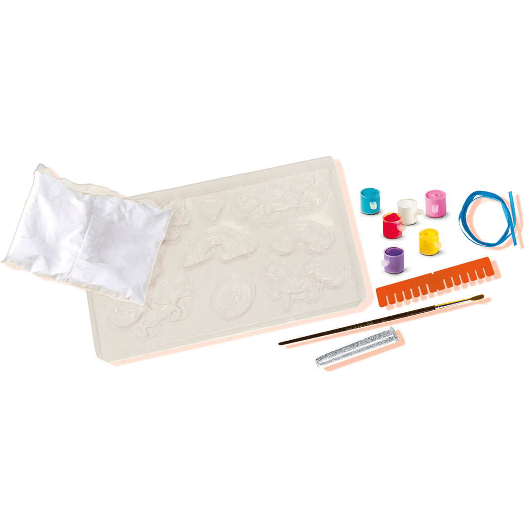 SES Creative Kreativ æske, støb og mal - Enhjørninge - viser indhold