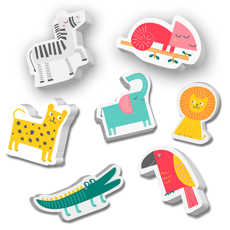 SES Creative, Bath Toys - Foam Animals for the Wall