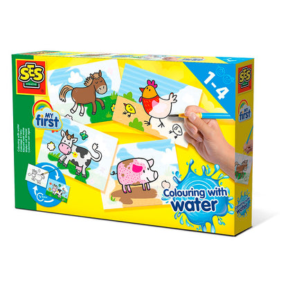 SES Creative My First Watercolour Painting Set – Farm Animals