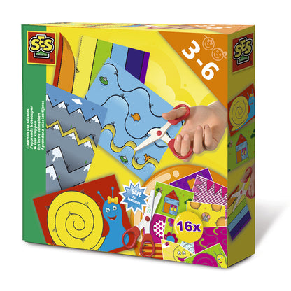 SES Creative Learn to Cut Beginner Set with 16 Designs