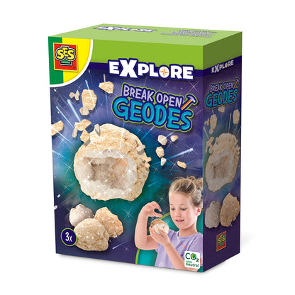SES Creative Real Geodes, Crystal Caves