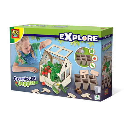 SES Creative Minivæksthus med plantefrø