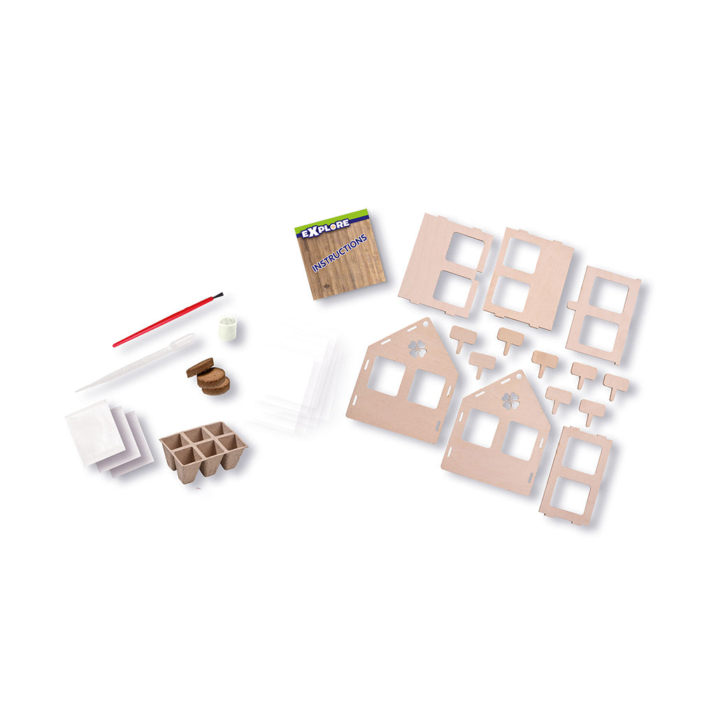 SES Creative Mini Greenhouse with Plant Seeds