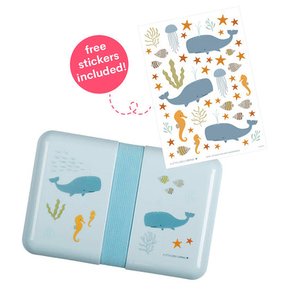 A Little Lovely Company Lunchbox, Ocean