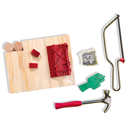 SES Creative Deluxe Wooden Construction Set