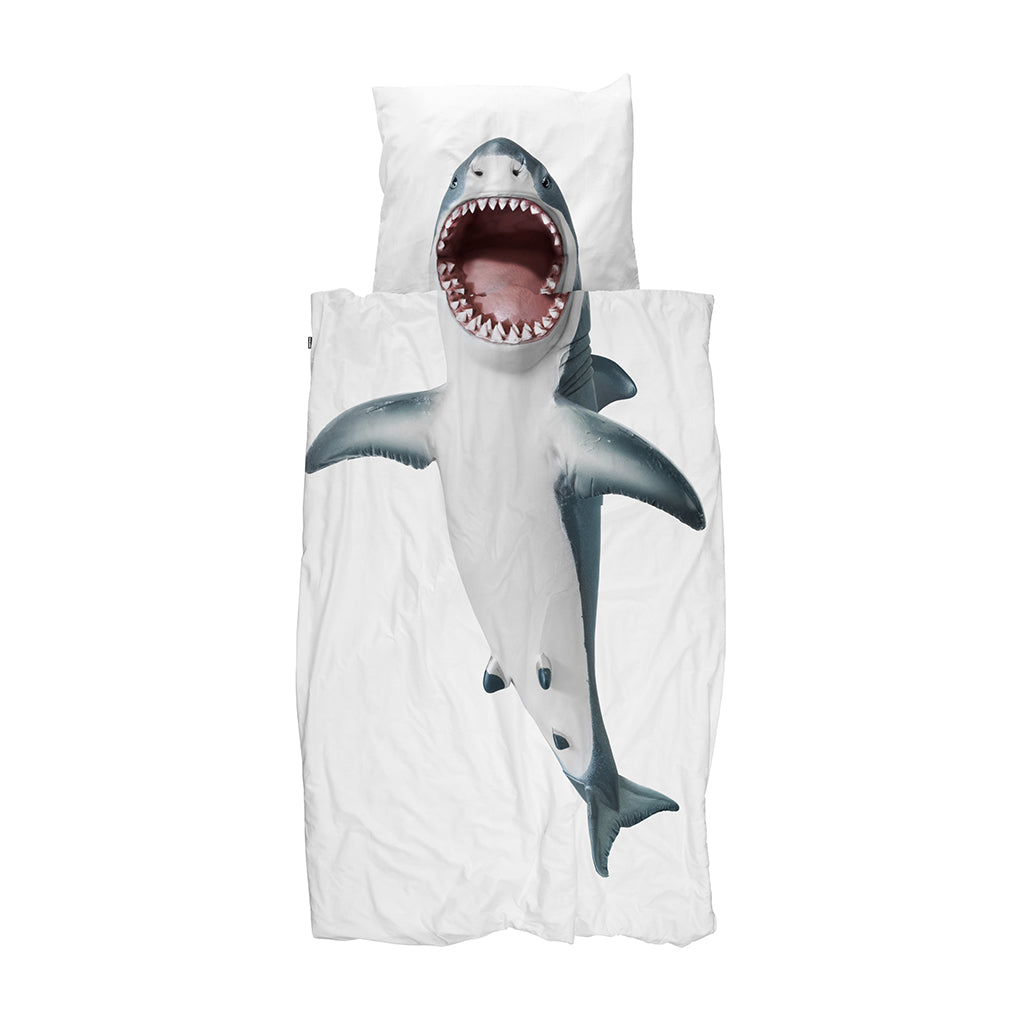 Snurk Organic Adult Bedding – Shark