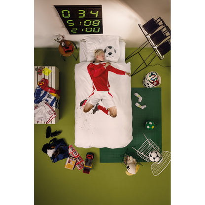 Snurk Adult Bedding, Organic Cotton – Football Player