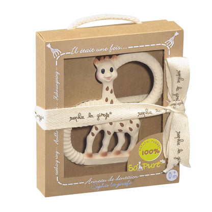 Sophie la girafe, Bidering - ekstra blød